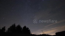 Leonid Meteor Shower Time Lapse