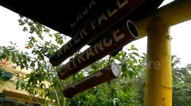 Waterfall Restaurant Villa Escudero overlook