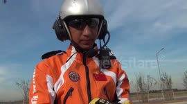 Paramotoring in China