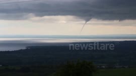 Water Spout over Lough Neagh on the 3rd of June 20