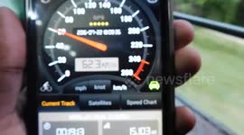 indian local train speed test