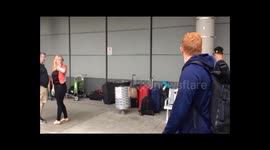 Jonny Bairstow, cricketer, archive, arriving  in Brisbane for first Ashes test on November 19, 2017