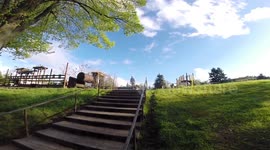 BMX teen falls & experiences immediate pain