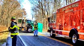 Fatal MVA Car vs Tractor Trailer Multiple Heavily Entrapped