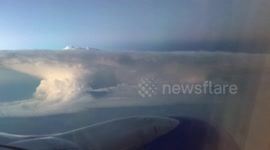 Supercell from 35000 feet