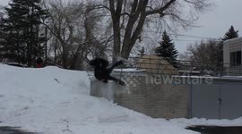 Urban rail trick goes seriously wrong