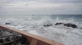 Hurricane Nate Pounds Grand Cayman Island