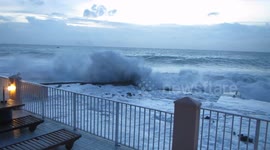 Hurricane Nate Pounds Grand Cayman Island