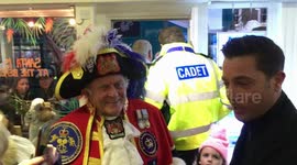 Celebrity Chef Gino D'Acampo cooks up a storm at bus-naming ceremony 2017