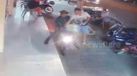 Swiss man attacked after turning off man's 'noisy' moped