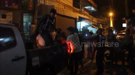 Drunk British tourist tied up in his underpants by angry locals