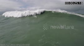 The Big Ugly - Dramatic Rescue of a Fallen Big Wave Surfer