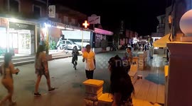 Compilation:Crazy England - people - party drinking balloons or laughing gas in Kavos, Corfu Greece 2017