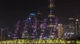 广州  1180架无人机惊艳全世界2