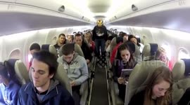 Harlem Shake (on a Plane)