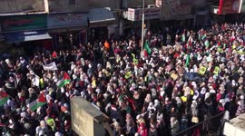 Women march in Amman against Jerusalem decision