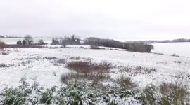 DRONE VIDEO OF SNOW 2017