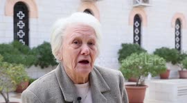 Old Christian woman from Jerusalem commenting on Trump's decision