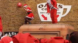 Santacon Santas On Top Of Things