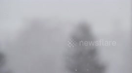 Snowstorm in Finland