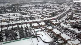 ❄Snow Drone Watford Town December 2017