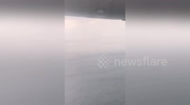 Newsflare Edit - View of the tornadoes from Sochi from the aircraft