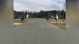 The superhuman student who can jump onto vending machines and over cars