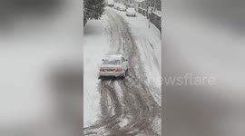 Newsflare Edit - British snow cars