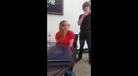 Prank war - Birthday pie in the face