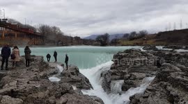 Niagara waterfall Podgorica Montenegro