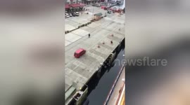 Newsflare Edit - Woman misses the Carnival Legend in Ketchikan, AK