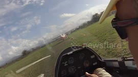 Emergency landing on my ASK 21 glider