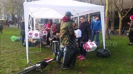 Give a shift:  largest homeless outreach . 