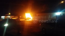 Somebody Car About To Blow Up After Car Accident