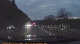 Police and Fire Responding to a rollover accident