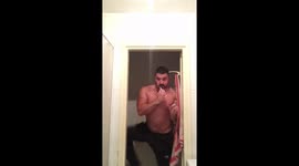 Funny situation when you're late to work and launch