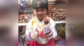 Newsflare Edit - My daughter wears Korean clothes