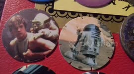 Star Wars Pogs Collection from the 90s