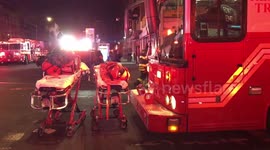 Emergency services at scene of Bronx fire