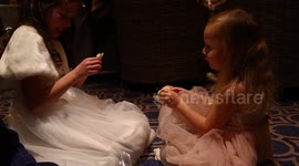 Bride celebrates wedding with six-foot replicas of retro toys from her childhood