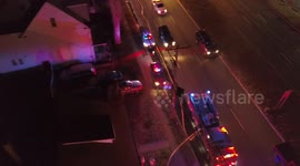 Firefighters still working on putting the last of the fire out