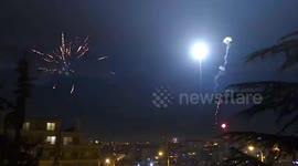Greece: Firework Pandemonium Skyline