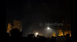 New Year Hogmanay Celebrations in Dornoch Scotland UK