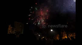 New Year Hogmanay Celebrations in Dornoch Scotland UK