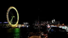 Timelapse video of London eye
