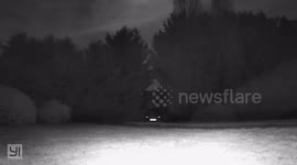 Mysterious orb caught on surveillance camera