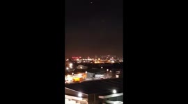 Fireworks over London skyline (not seen like this before)