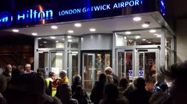 Guests evacuate Hilton Gatwick Airport hotel due to fire alarm