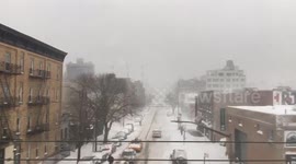 Snow Storm in NYC