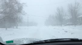 Man sings happily through East Cyclone Cyclone